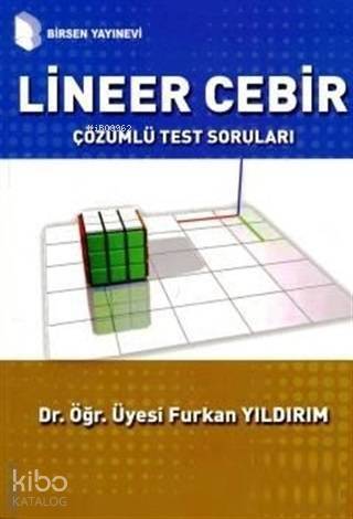 Lineer Cebir Çözümlü Test Soruları - 1