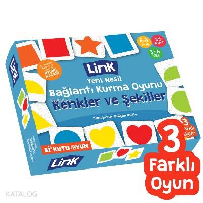 Link - Renkler Şekiller Bağlantı Kurma Oyunu - 1