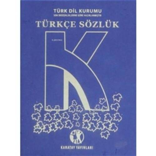 Lise Türkçe Sözlük (Büyük Boy) - 1