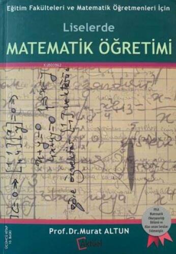 Liselerde Matematik Öğretimi Murat Altun - 1