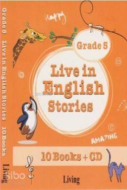 Live in English Stories Grade 5 - 10 Books-CD - 1