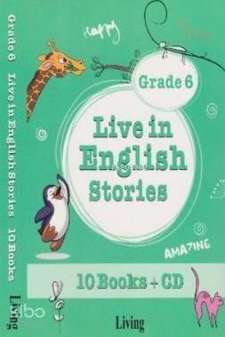 Live in English Stories Grade 6 - 10 Books-CD - 1