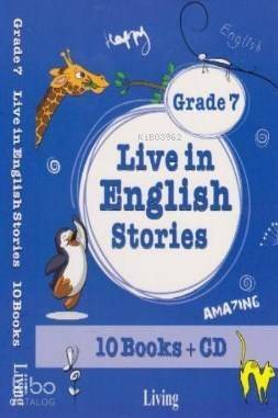 Live in English Stories Grade 7 - 10 Books-CD - 1