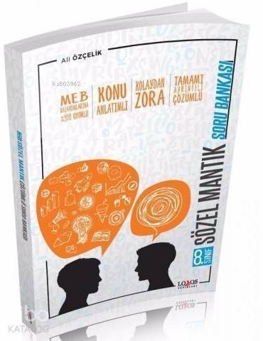 Lodos Yayınları 8. Sınıf LGS Sözel Mantık Soru Bankası Lodos - 1