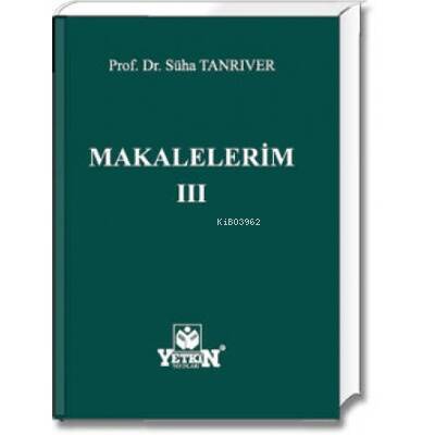 Makalelerim – III - 1