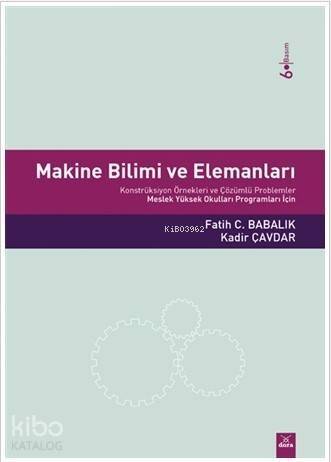 Makine Bilimi ve Elemanları - 1