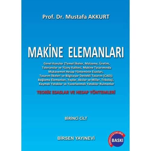 Makine Elemanları 1 - 1