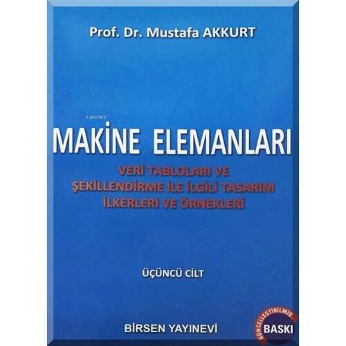 Makine Elemanları 3 - 1