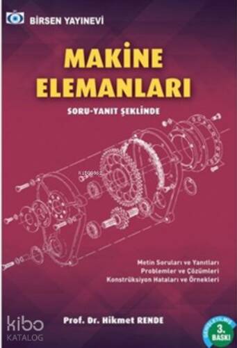 Makine Elemanları Soru - Yanıt Şeklinde - 1