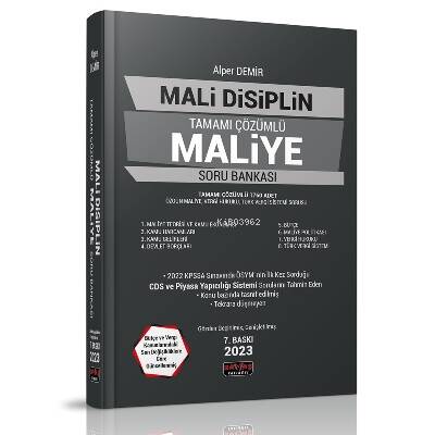 Mali Disiplin Maliye Soru Bankası - 1