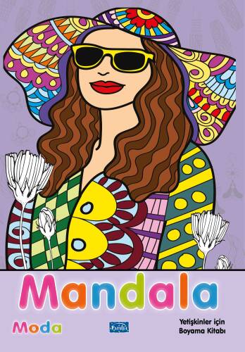 Mandala - Moda;Yetişkinler İçin Boyama Kitabı - 1