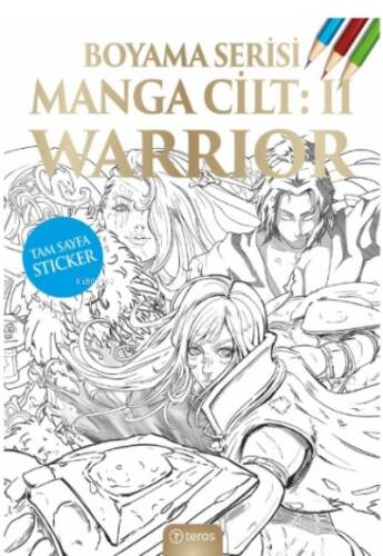 Manga Boyama Cilt II: Warrior - 1