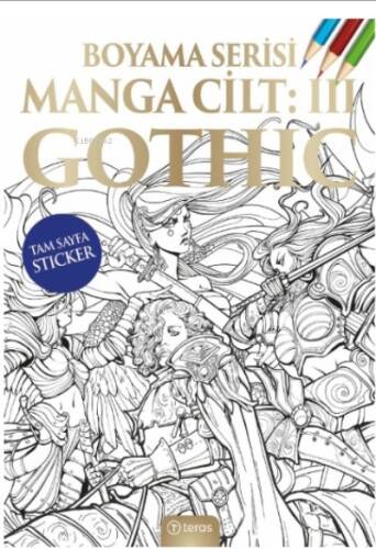 Manga Boyama Cilt III: Gothic - 1