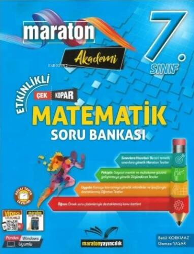 Maraton Akademi 7.Sınıf Etkinlikli Matematik Soru Bankası - 1