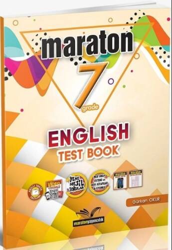 Maraton Grade 7 English Test Book - 1