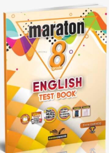 Maraton Grade 8 English Test Book - 1