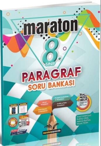 Maraton Yayıncılık Maraton 8.Sınıf Paragraf Soru Bankası - 1