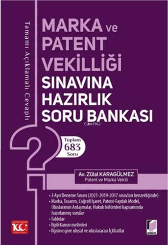 Marka ve Patent Vekilliği Sınavına Hazırlık Soru Bankası - 1