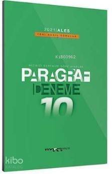 Marka Yayınları 2021 ALES Paragraf 10 Deneme Marka Yayınları - 1