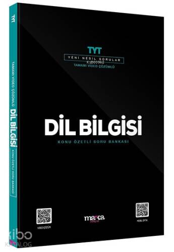 Marka Yayınları TYT Dil Bilgisi Konu Özetli Yeni Nesil Soru Bankası Tamamı Video Çözümlü - 1