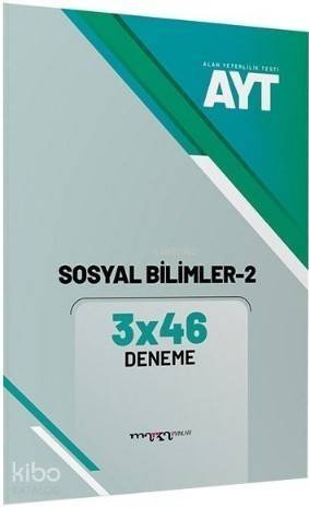 Marka Yayınları YKS AYT Sosyal Bilimler-2 3x46 Deneme - 1