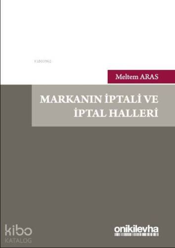 Markanın İptali ve İptal Halleri - 1