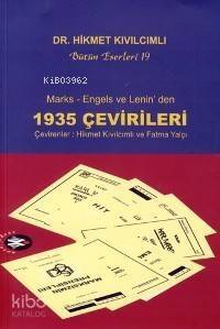 Marks - Engels ve Lenin'den| 1935 Çevirileri - 1