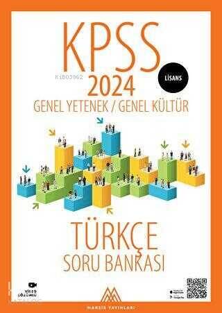 Marsis Yayınları 2024 KPSS GKGY Türkçe Soru Bankası Lisans - 1