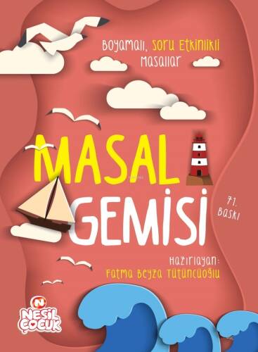 Masal Gemisi; Boyamalı Soru Etkinlikli Masallar (kalem Hediyeli) - 1