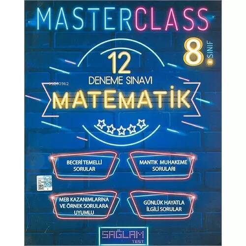 Masterclass Matematik 12 Deneme Sınavı - 1