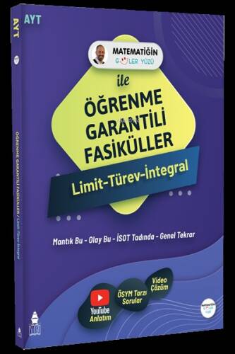 Matematiğin Güler Yüzü YKS TYT AYT Limit Türev İntegral Öğrenme Garantili Fasiküller Matematiğin Güler Yüzü Yayınları - 1