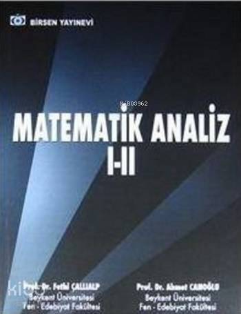 Matematik Analiz 1 - 2 - 1