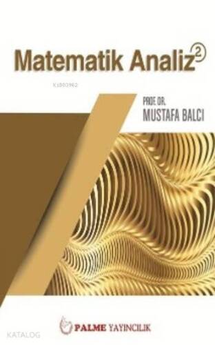 Matematik Analiz 2 - 1