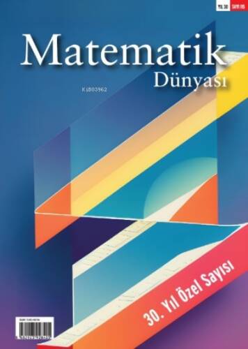 Matematik Dünyası Dergisi Sayı:115 - 1