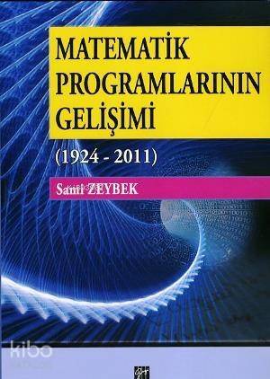 Matematik Programlarının Gelişimi (1924-2011) - 1