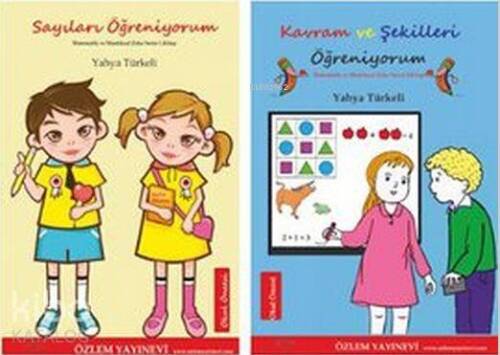 Matematik ve Mantıksal Zeka Serisi (2 Kitap Takım); Kavram ve Şekiller - Sayıları Öğreniyorum - 1