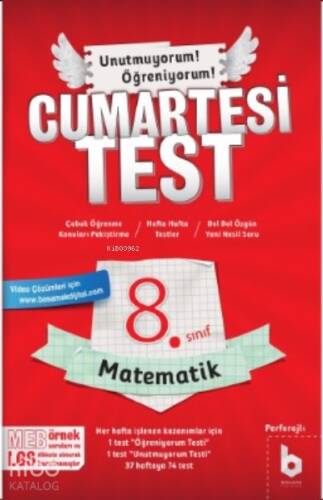 Matematik;Cumartesi Test - 1