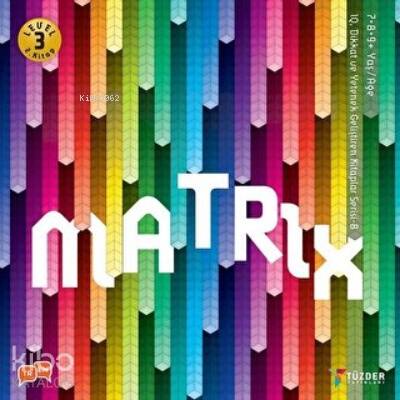 Matrix - Level 3-2.Kitap - IQ ve Yetenek Serisi - İlkokul - 1