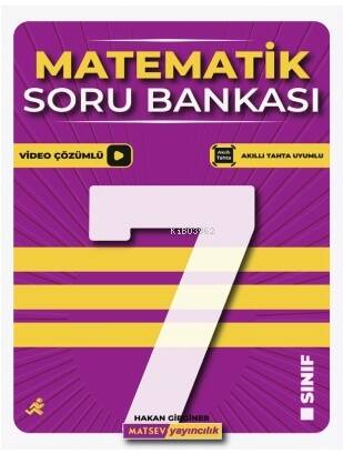 Matsev Yayıncılık 7. Sınıf Matematik Soru Bankası - 1