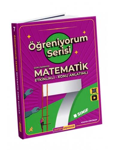 Matsev Yayınları 7. Sınıf Matematik Öğreniyorum Konu Anlatımlı Soru Bankası - 1