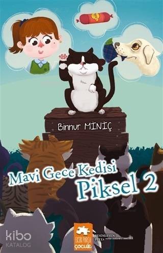 Mavi Gece Kedisi - Piksel 2 - 1