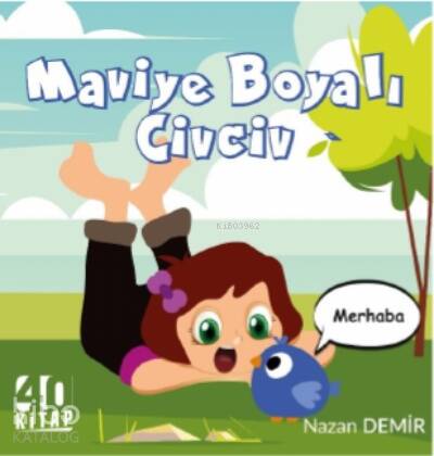 Maviye Boyalı Civciv - 1