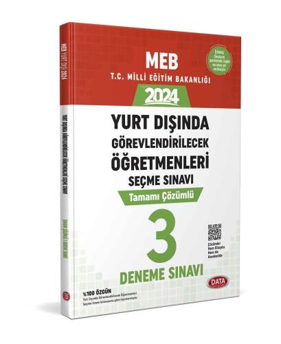 Meb Yurt Dışında Görevlendirilecek Öğretmenleri Seçme Sınavı Tamamı Çözümlü 3 Deneme Sınavı - 1