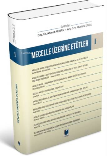 Mecelle Üzerine Etütler I - 1