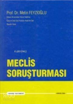 Meclis Soruşturması (Ciltli) - 1