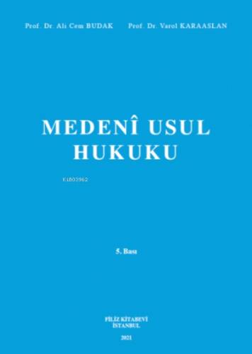 Medenî Usul Hukuku - 1