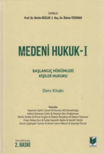 Medeni Hukuk 1 - 1