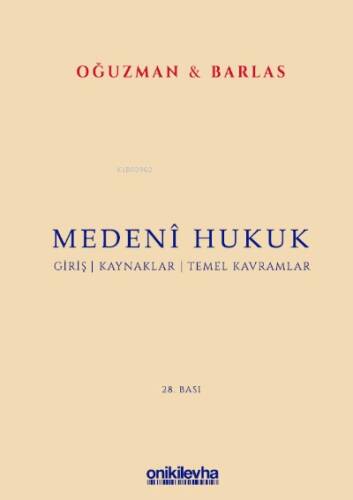 Medeni Hukuk - 1