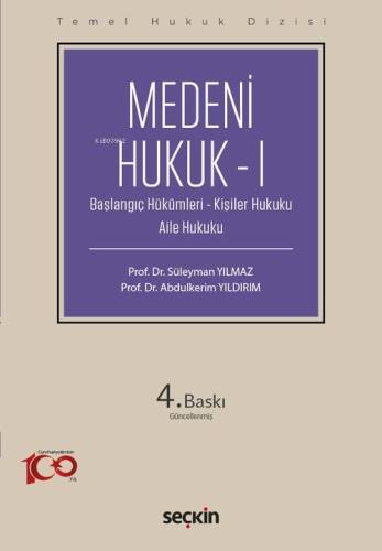 Medeni Hukuk – I (THD) - 1