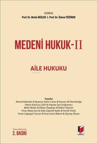 Medeni Hukuk-II Aile Hukuku - 1